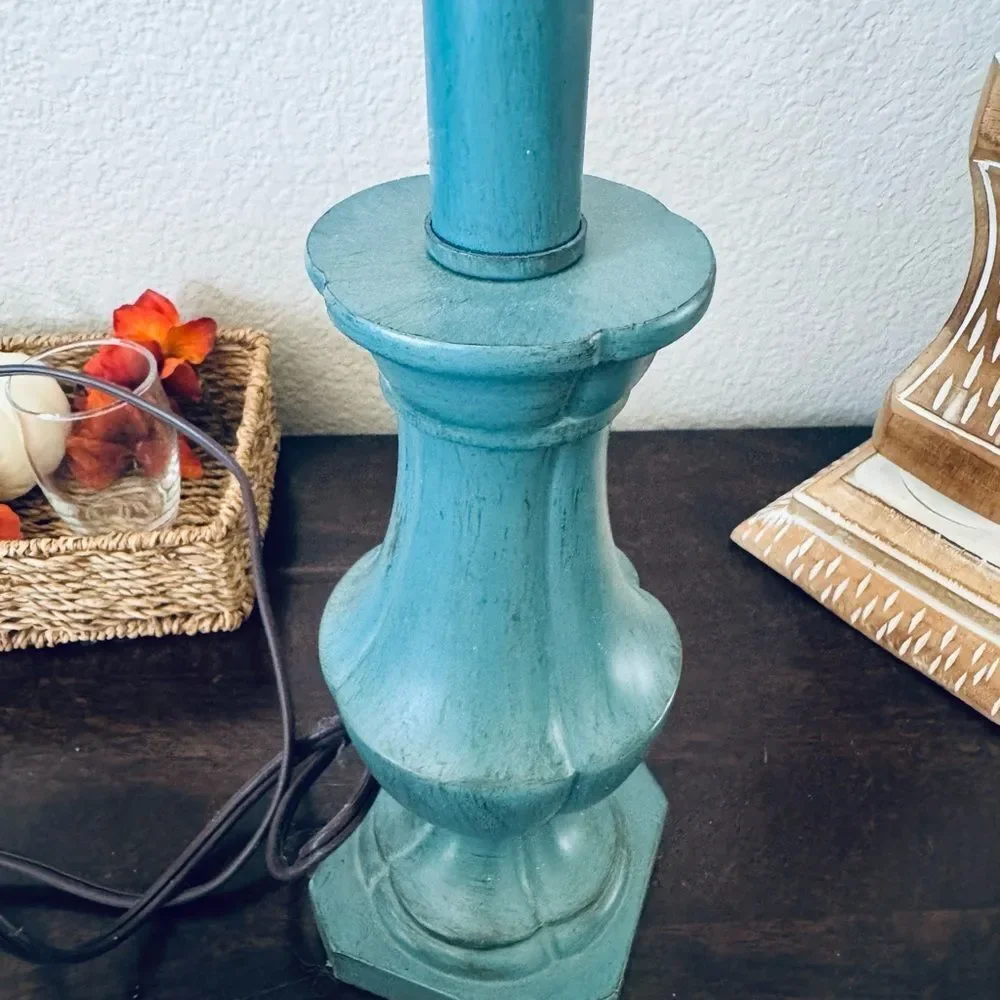 Turquoise Blue Table Lamp